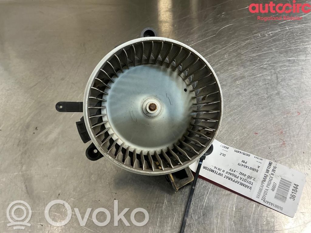 Toyota Proace Pulseur d'air habitacle 