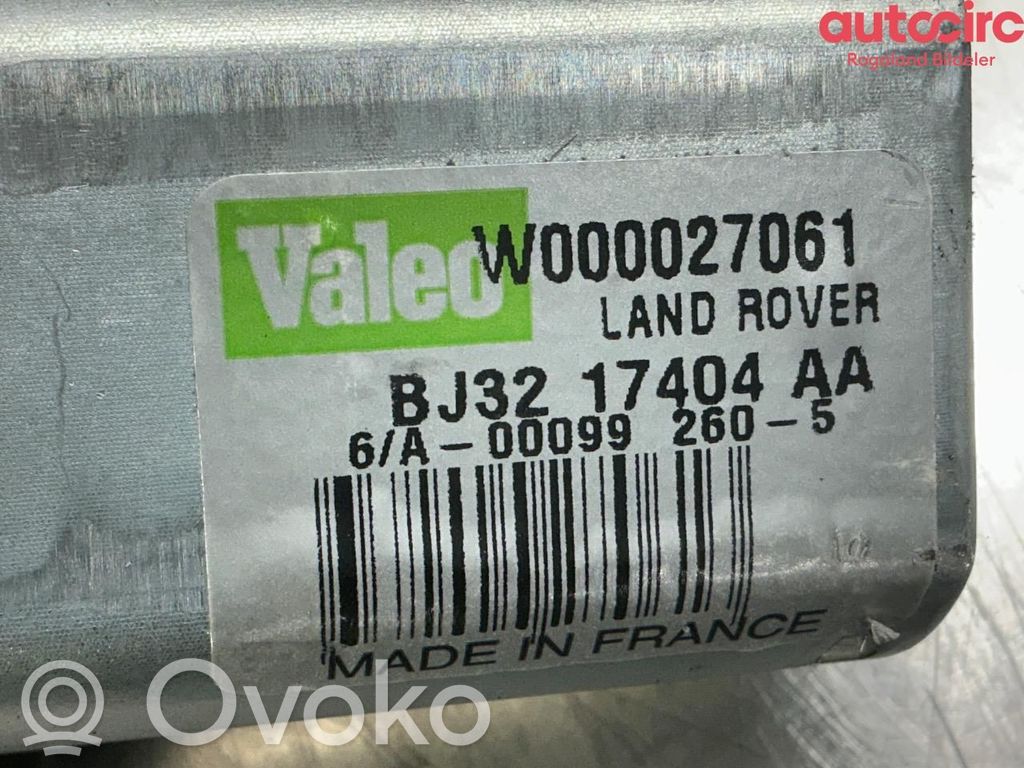 Land Rover Range Rover Evoque L538 Moteur d'essuie-glace arrière