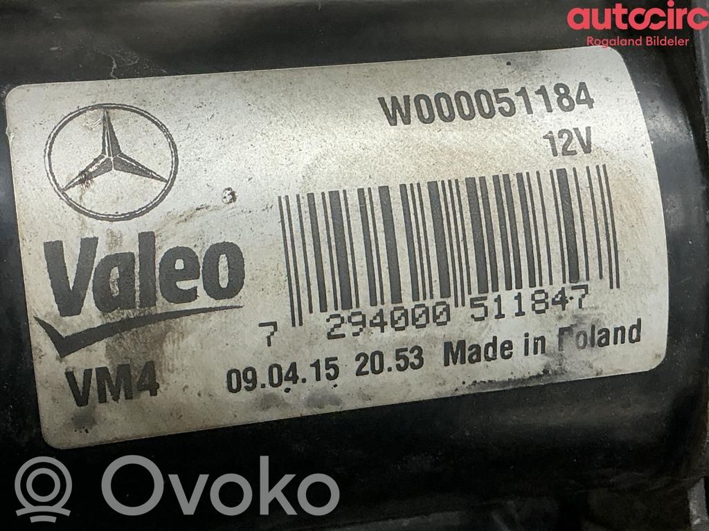 Mercedes-Benz Vito Viano W447 Motorino del tergicristallo 