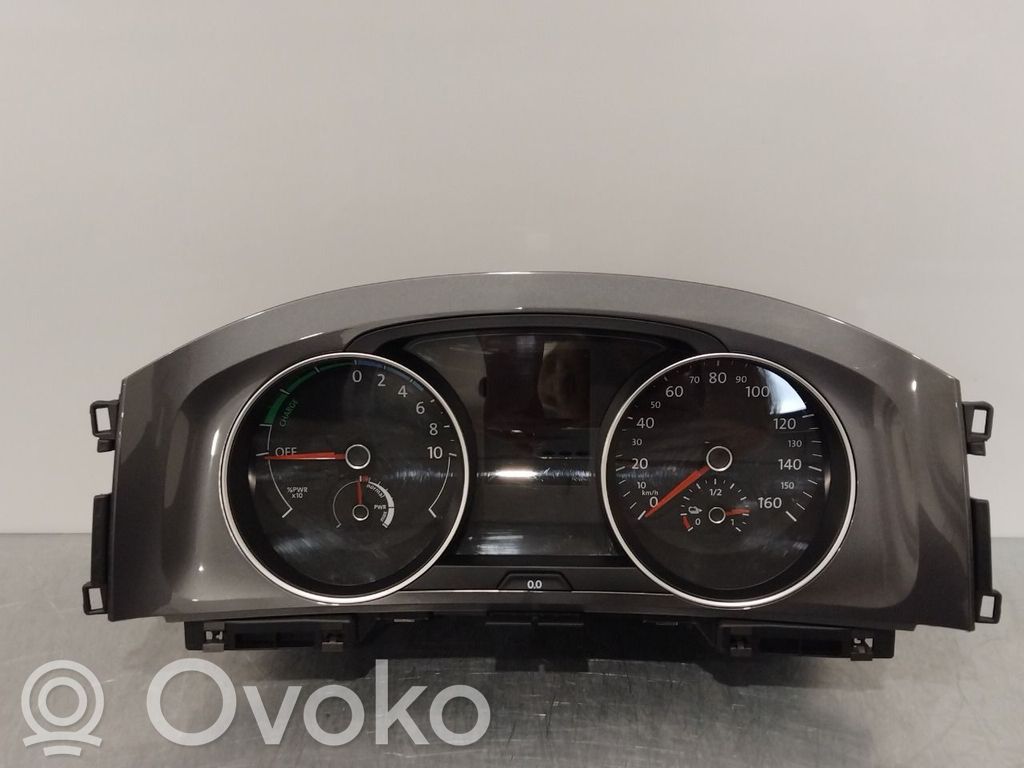 Volkswagen e-Golf Vitezometru (grup de instrumente) 