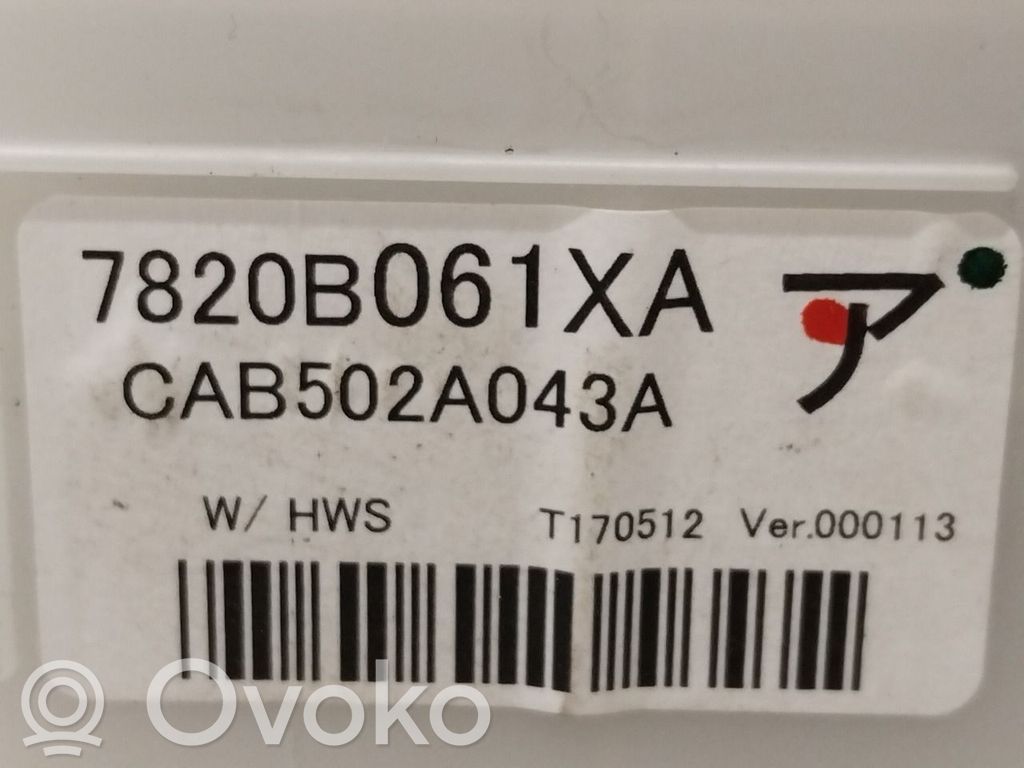 Mitsubishi Outlander Rămă unitate control climatizare 