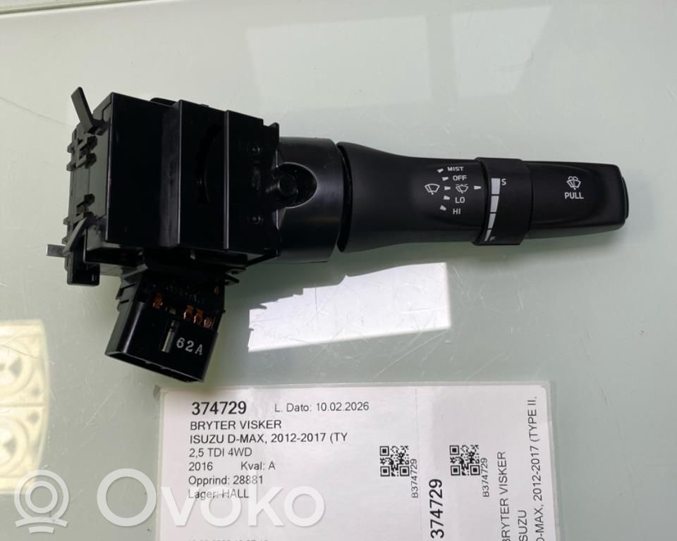 Isuzu D-Max Wiper control stalk 