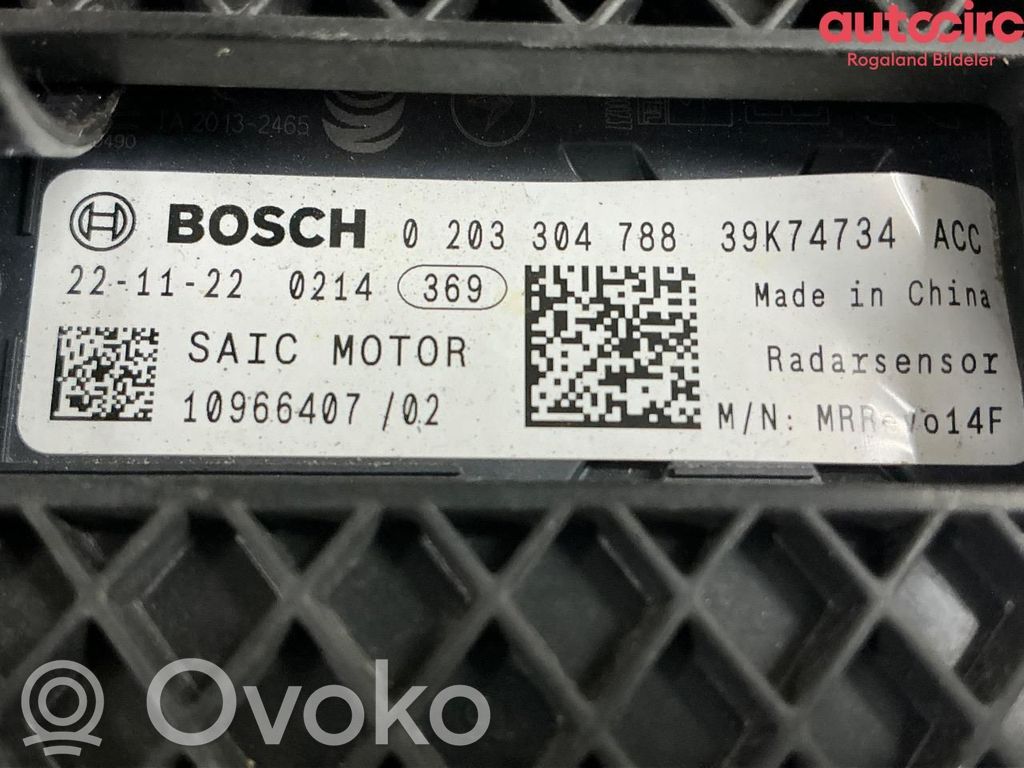 MG ZS Sensor de radar Distronic 