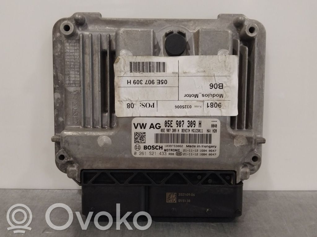 Volkswagen T-Roc Unité de commande, module ECU de moteur 
