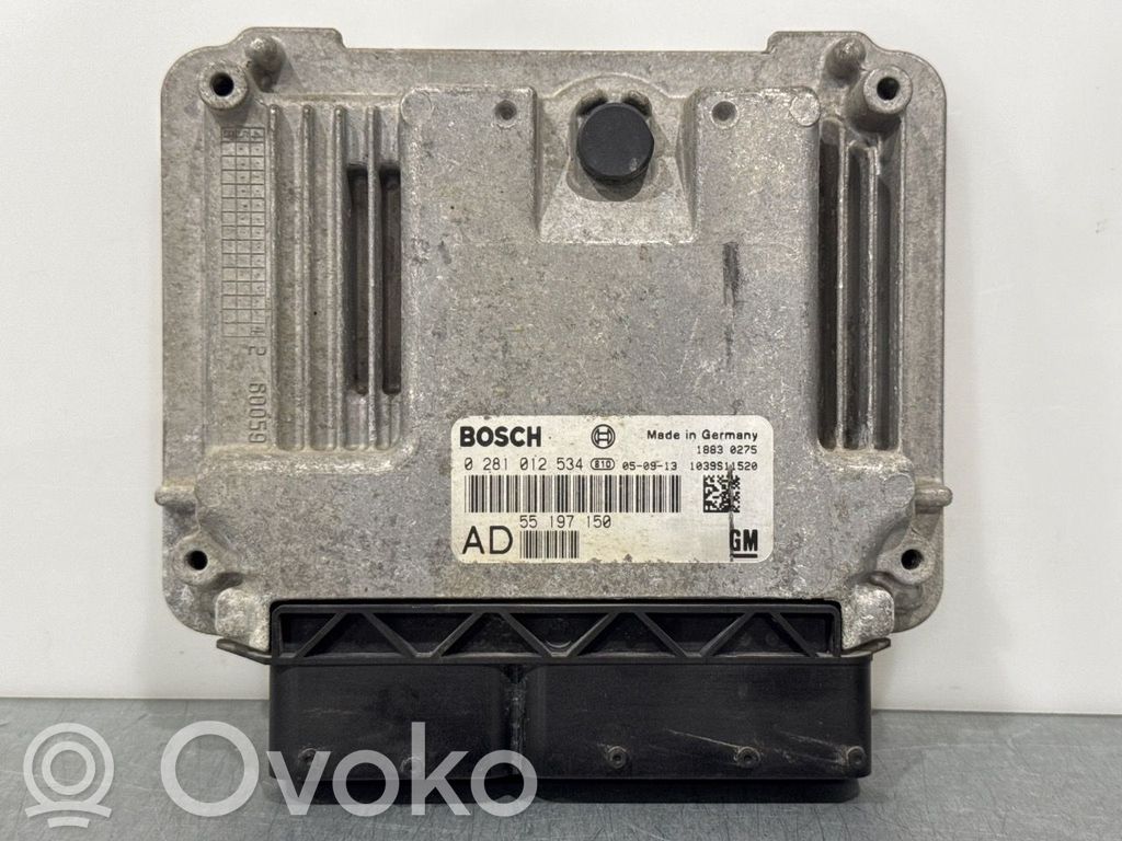 Opel Vectra C Engine control unit/module ECU 