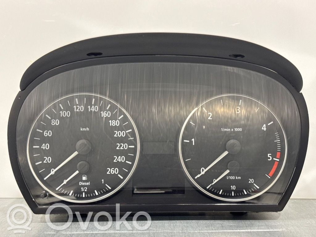 BMW 3 E90 E91 Speedometer (instrument cluster) 
