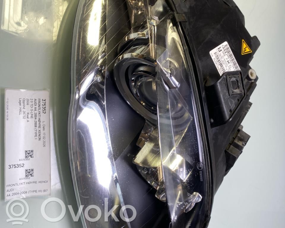 Audi A4 S4 B7 8E 8H Scheinwerfer 