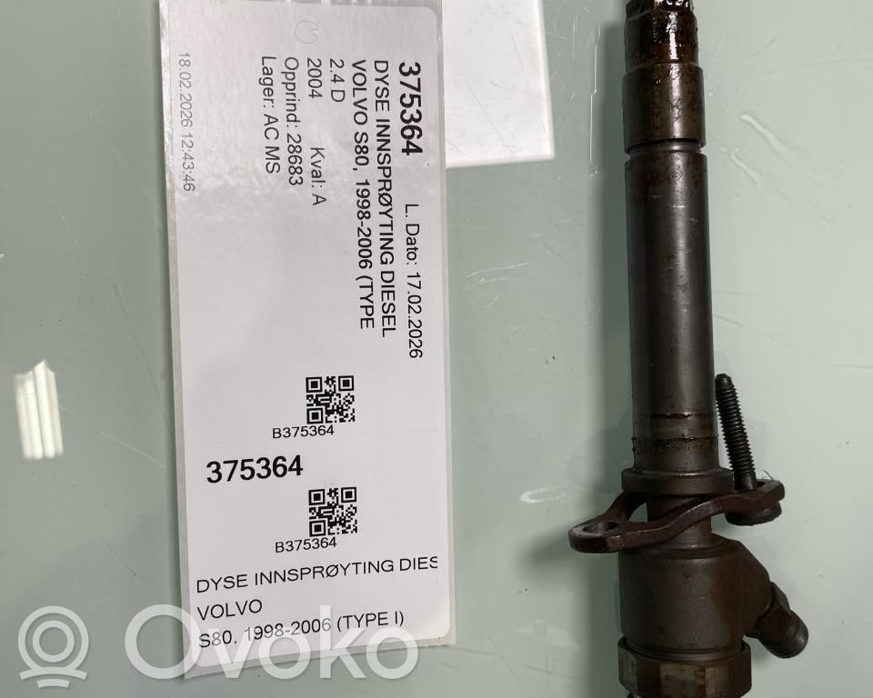 Volvo S80 Inyector de combustible 