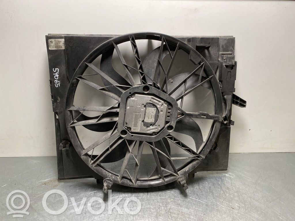 BMW 5 E60 E61 Elektrisks radiatoru ventilators 