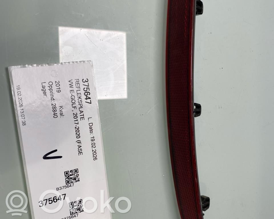 Volkswagen e-Golf Tailgate trim 
