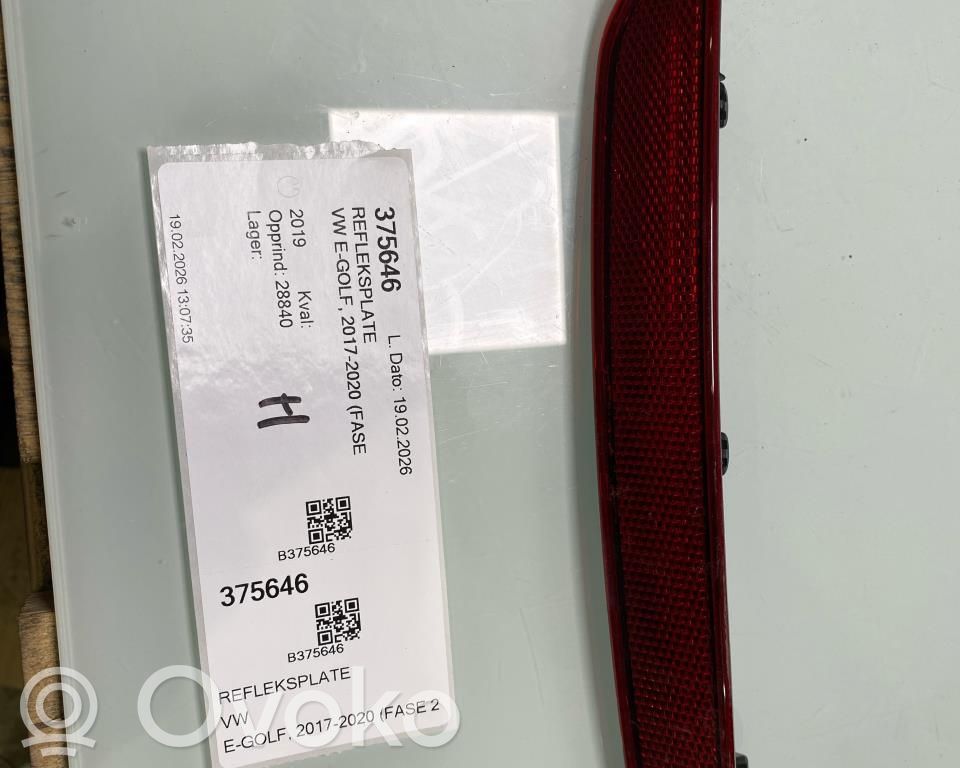 Volkswagen e-Golf Tailgate trim 