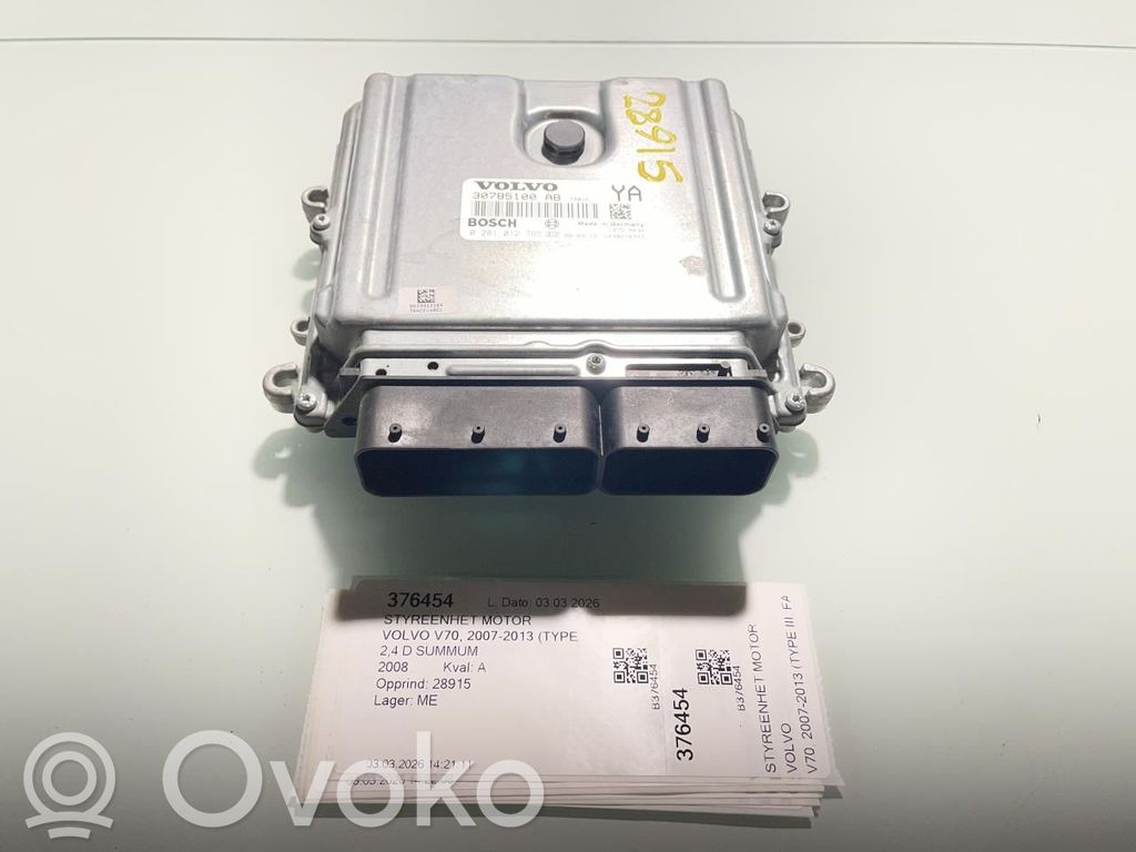 Volvo V70 Unitate control motor/modul ECU 