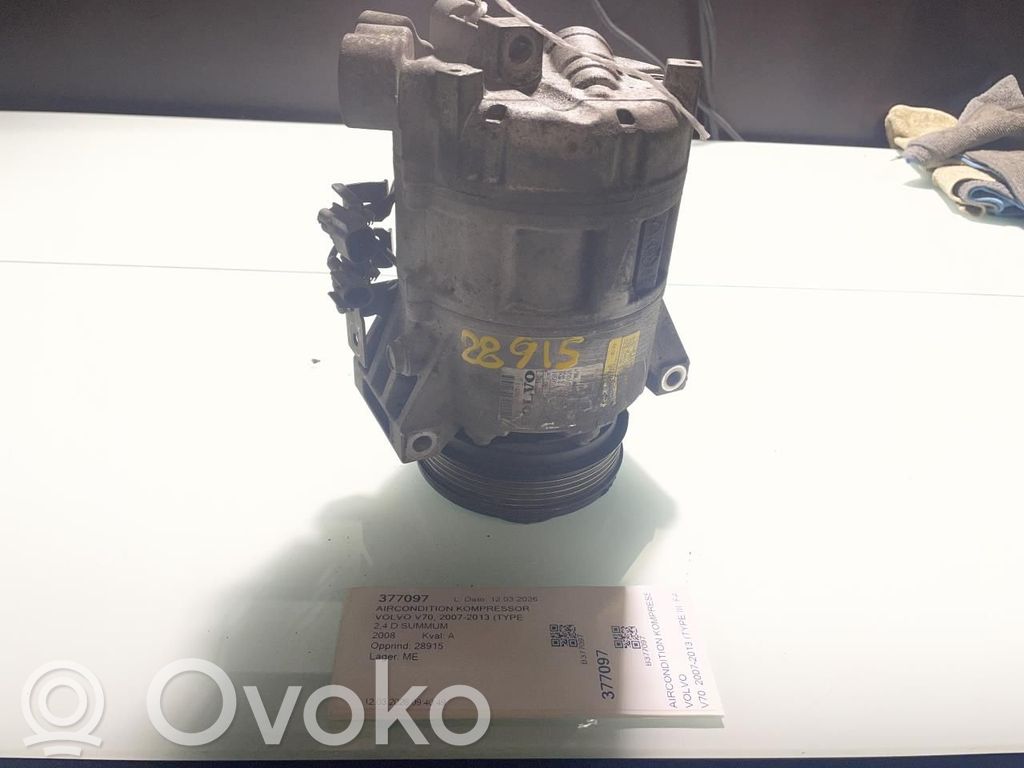 Volvo V70 Compressore aria condizionata (A/C) (pompa) 