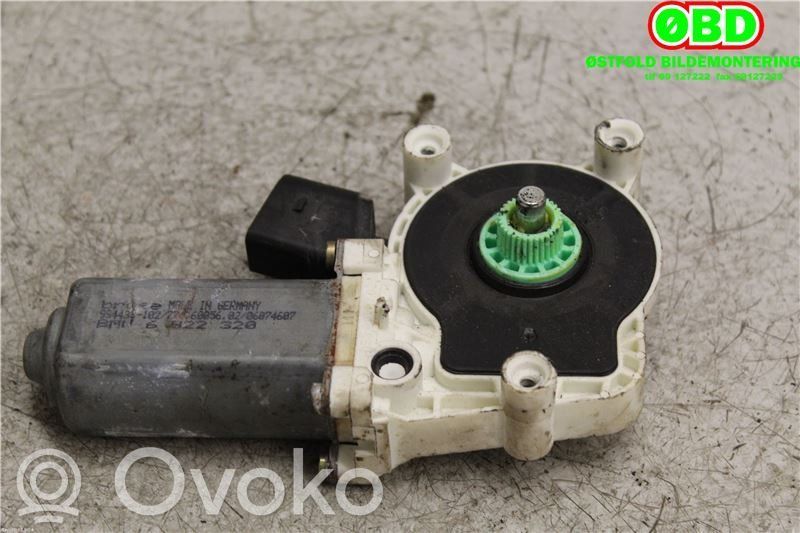 BMW 5 E60 E61 Regulador de ventanilla eléctrico de puerta delantera 