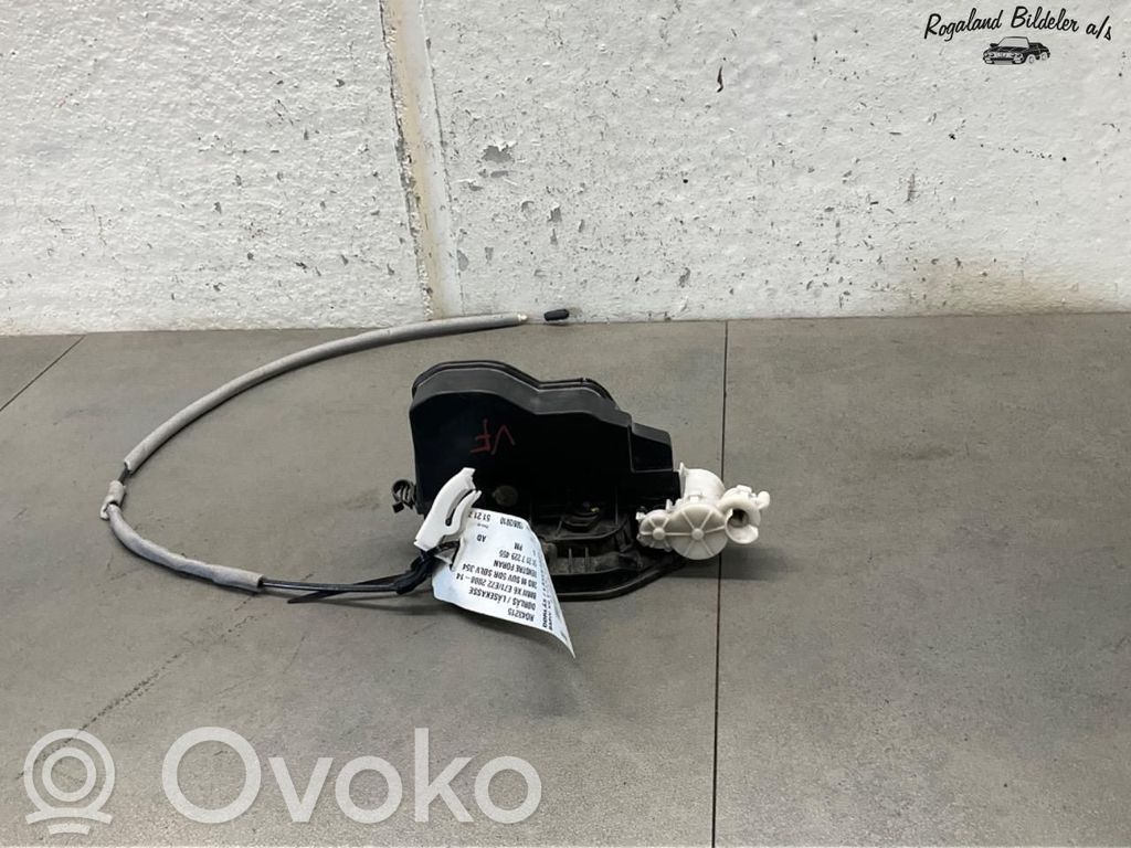 BMW X6 E71 Serrure de porte avant