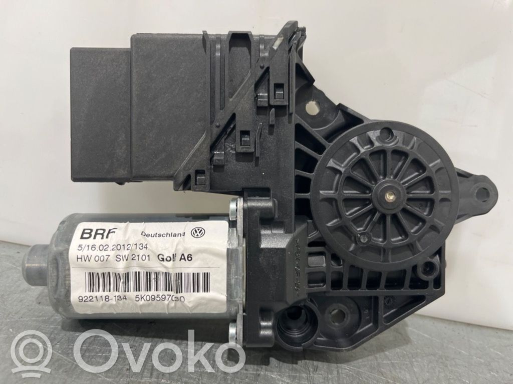 Volkswagen Golf VI Regulador de ventanilla eléctrico de puerta delantera