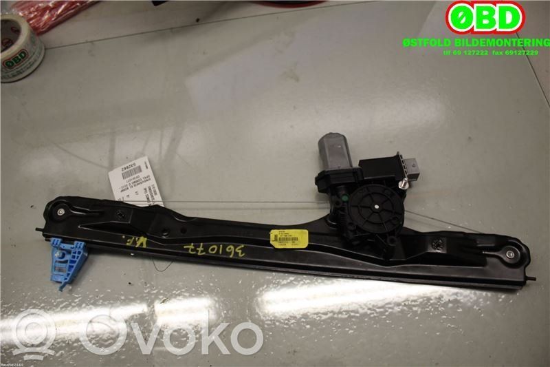 Opel Combo D Regulador de ventanilla eléctrico de puerta delantera