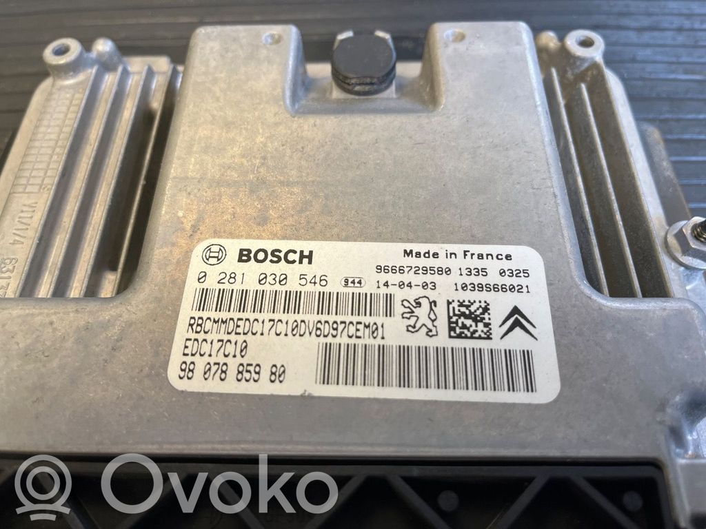 Citroen Berlingo Engine control unit/module ECU 