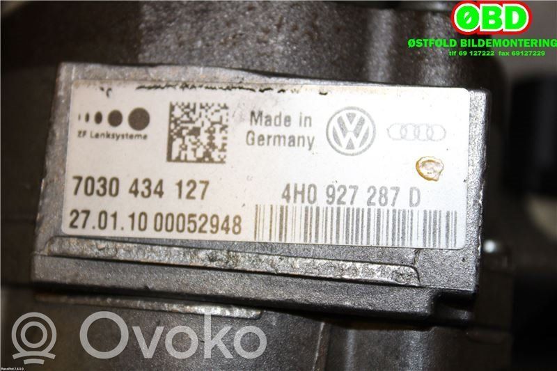 Audi A8 S8 D4 4H Juego del eje de la columna de dirección 