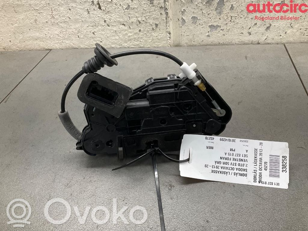 Etuoven lukko   5E1837015A,5E1837015A,5E1837015A,5E1837015A