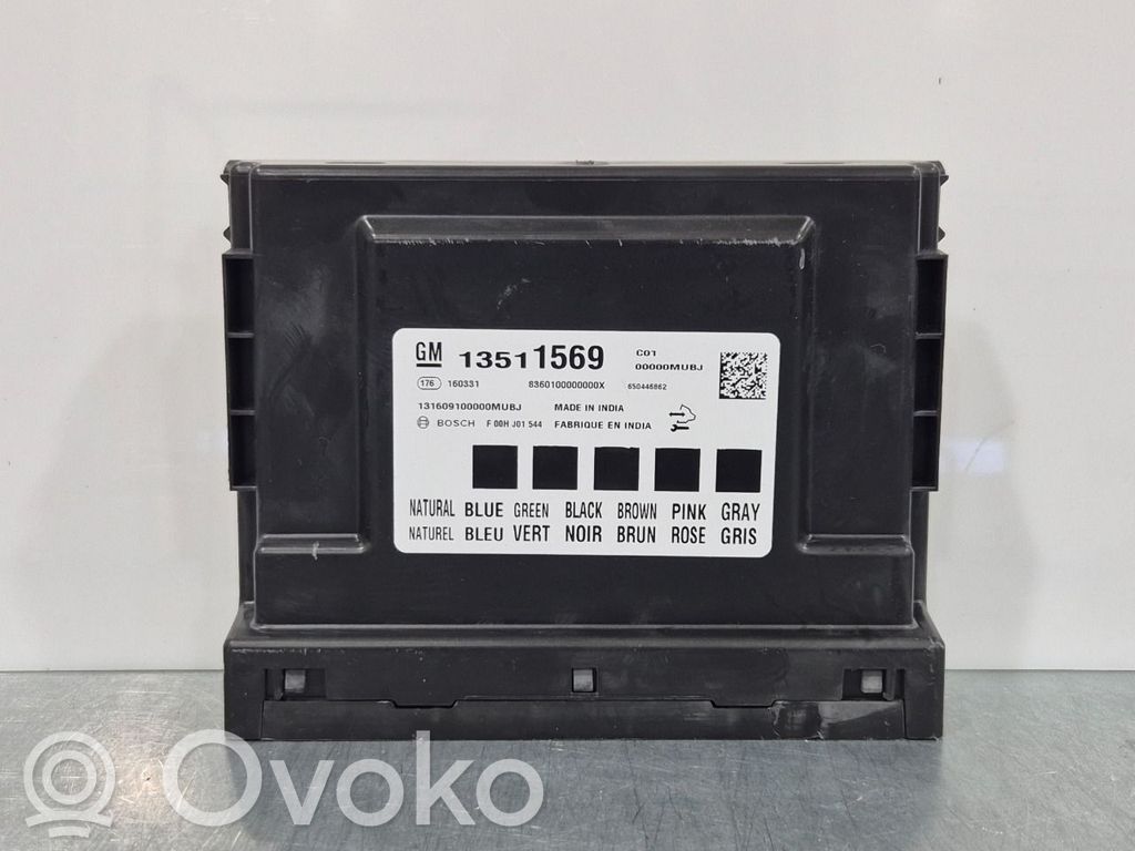 Opel Astra K Module de contrôle carrosserie centrale 