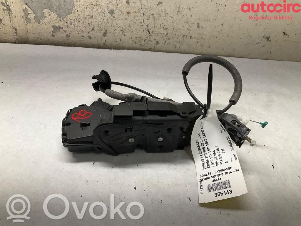 Skoda Superb B8 (3V) Etuoven lukko 
