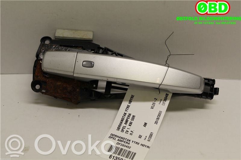 Opel Ampera Manecilla externa puerta delantera 