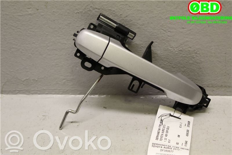 Toyota Auris E180 Manecilla externa puerta delantera