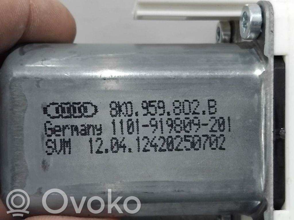 Audi A6 S6 C7 4G Regulador de ventanilla eléctrico de puerta delantera 