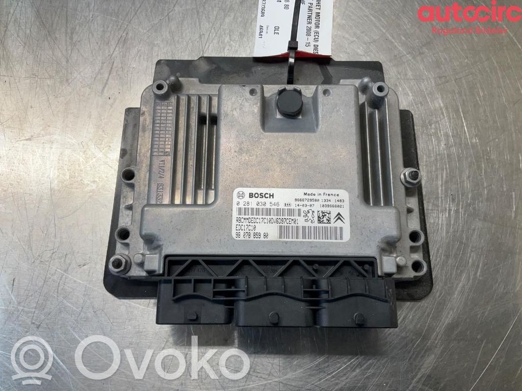 Peugeot Partner Engine control unit/module ECU 