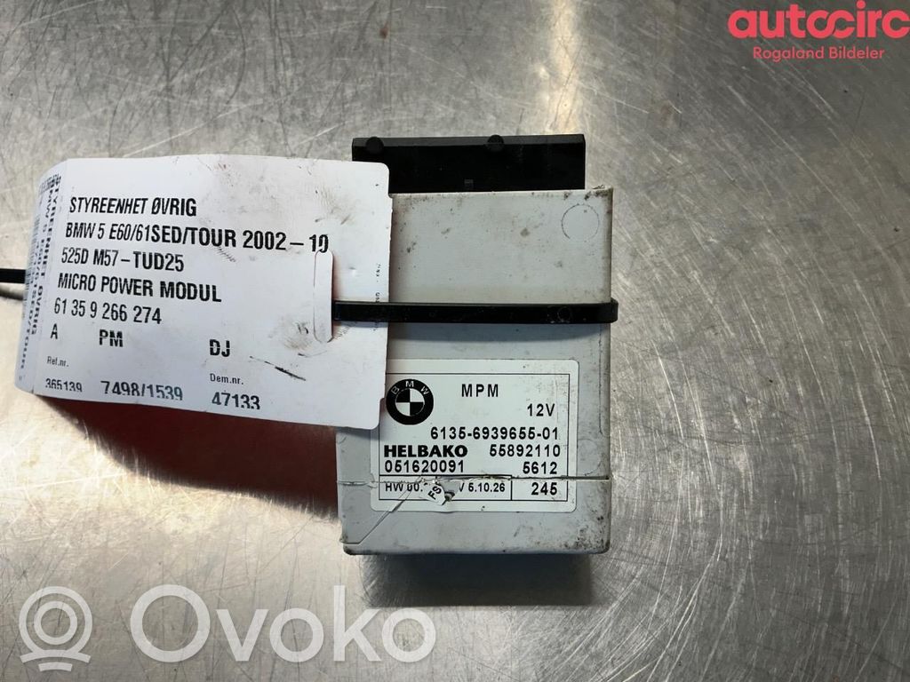 Other control units/modules   61359266274,61359266274,61359266274,61359266274