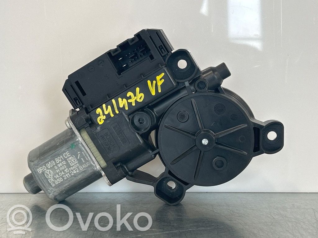 Volkswagen Polo V 6R Podnośnik szyby drzwi z silniczkiem 