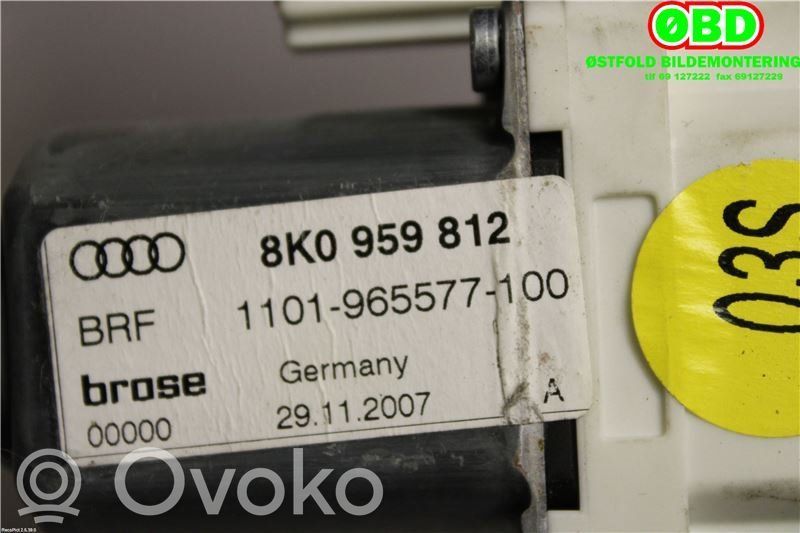 Audi A4 S4 B8 8K Lève-vitre électrique de porte avant