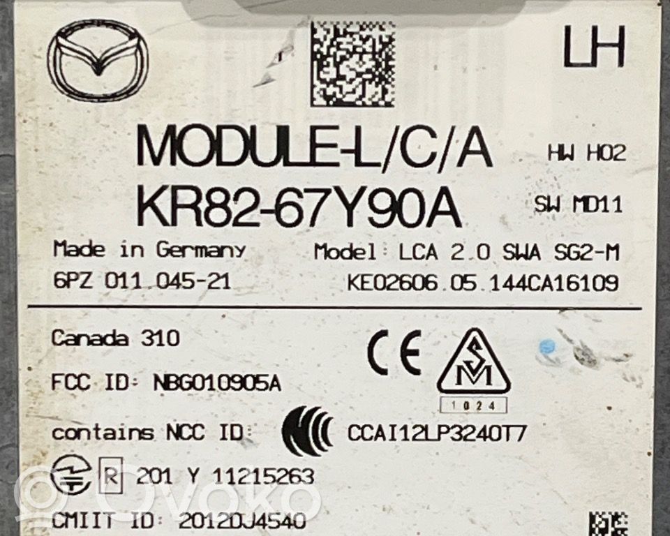 Mazda CX-5 Sensor de radar Distronic 