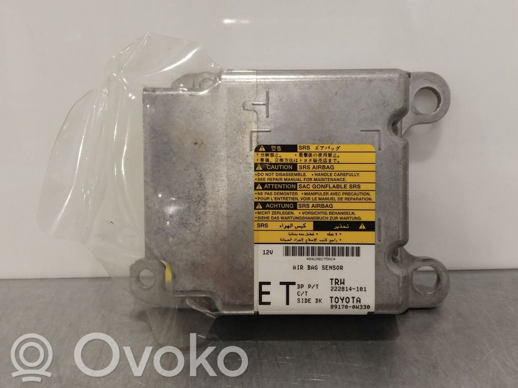 Toyota Auris 150 Unidad de control/módulo del Airbag 