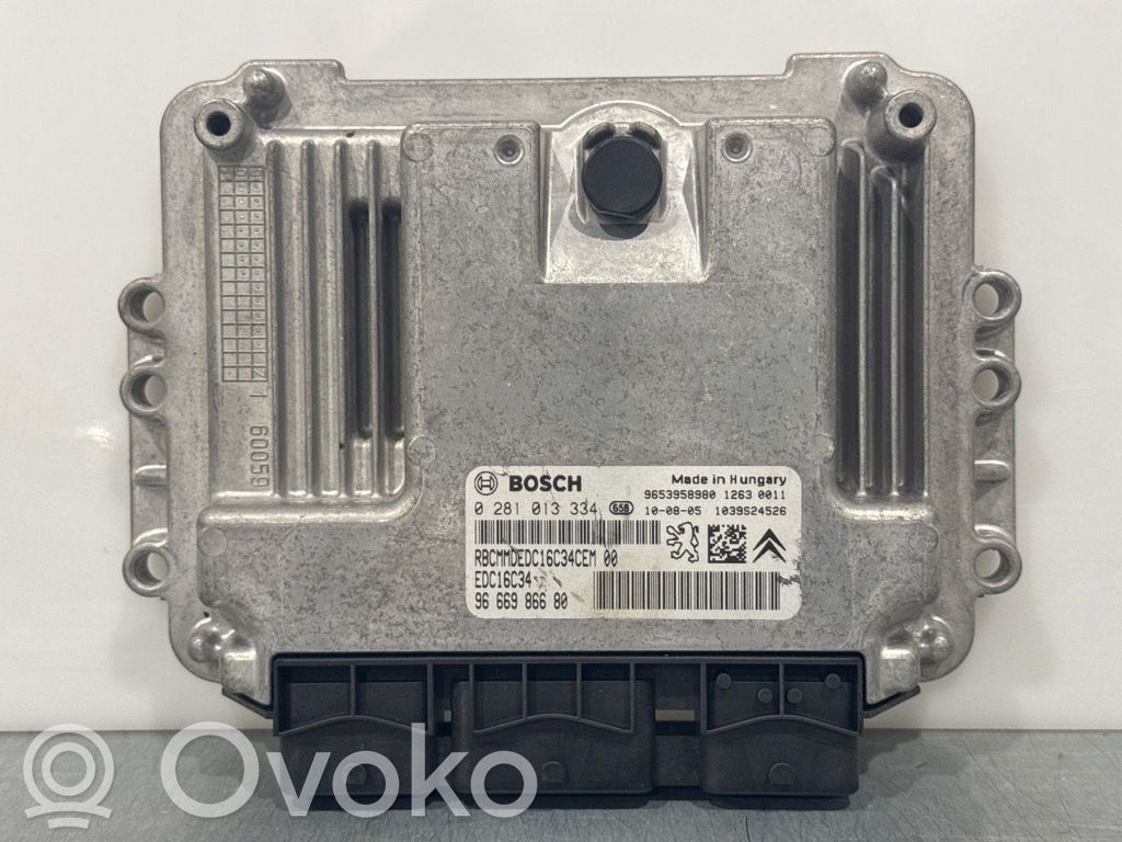 Peugeot 5008 Engine control unit/module ECU 