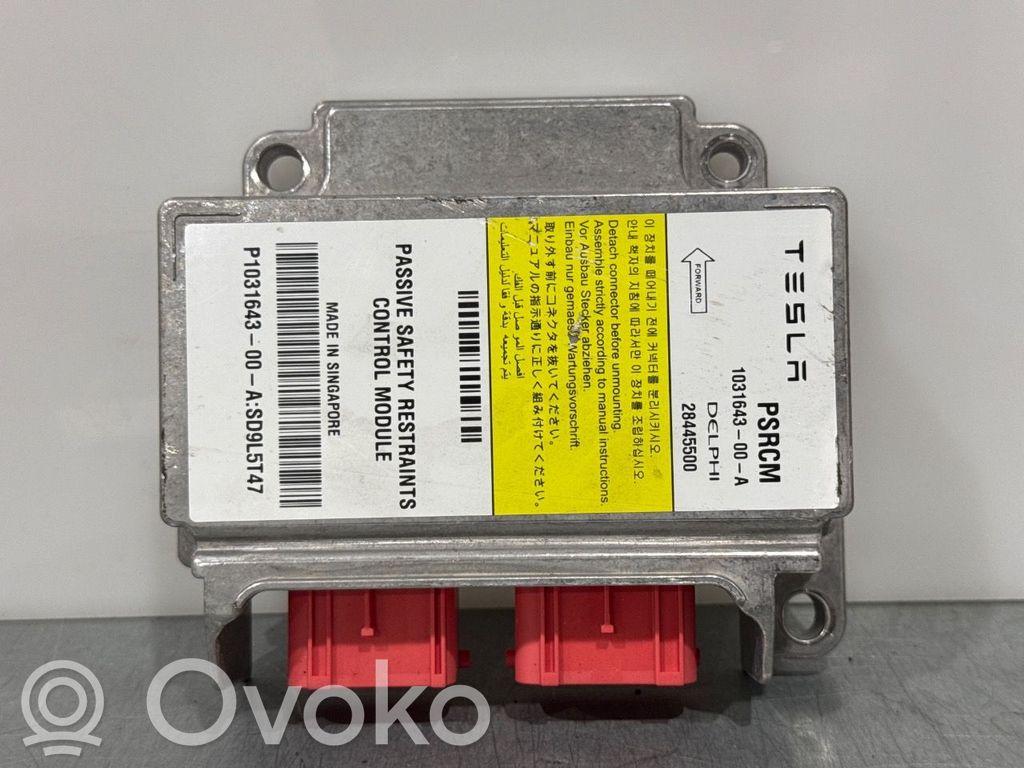 Tesla Model S Sterownik / Moduł Airbag 