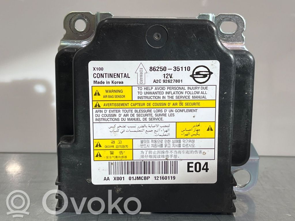 SsangYong Tivoli Unitate/modul de comandă airbaguri 