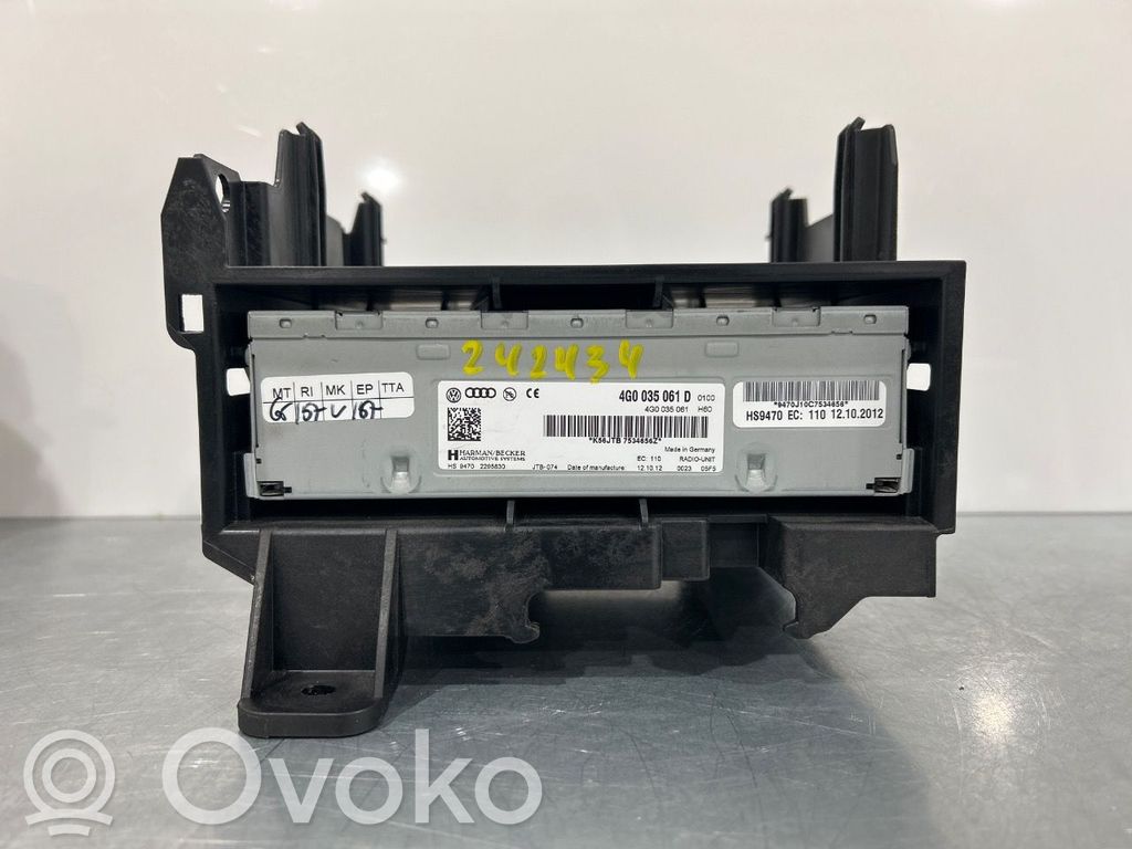 Audi A4 S4 B8 8K Panel / Radioodtwarzacz CD/DVD/GPS 