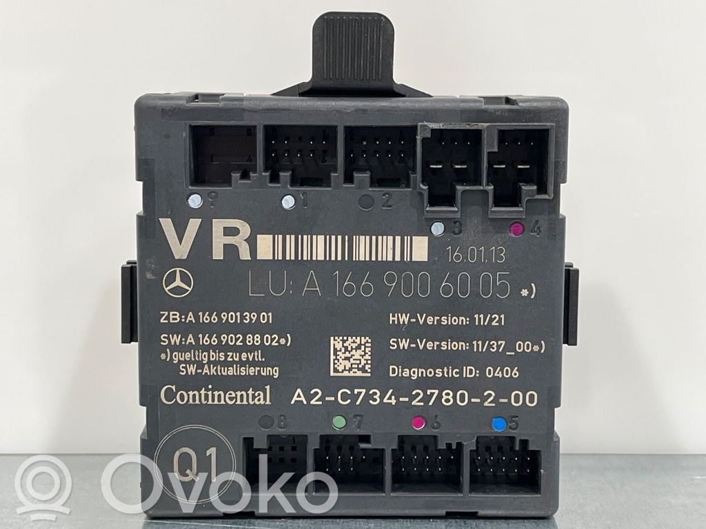 Mercedes-Benz A W176 Unitate/modul comandă uși