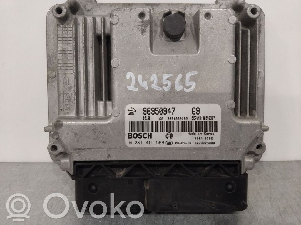Opel Antara Engine control unit/module ECU 
