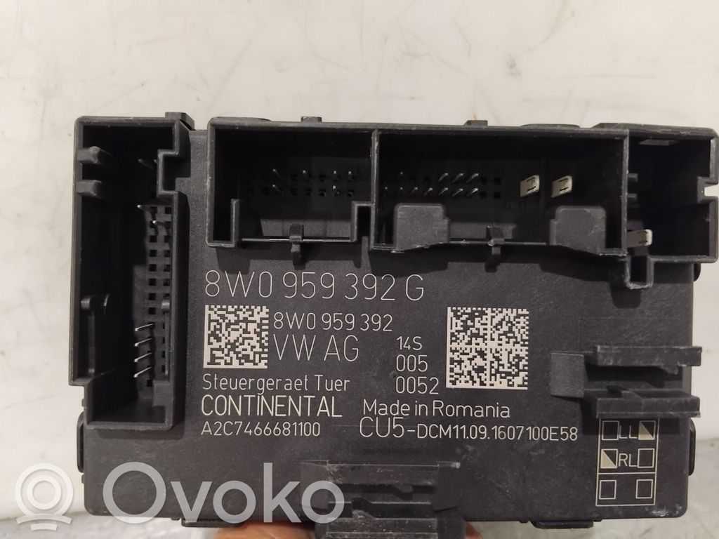 Audi A4 S4 B9 Door control unit/module 