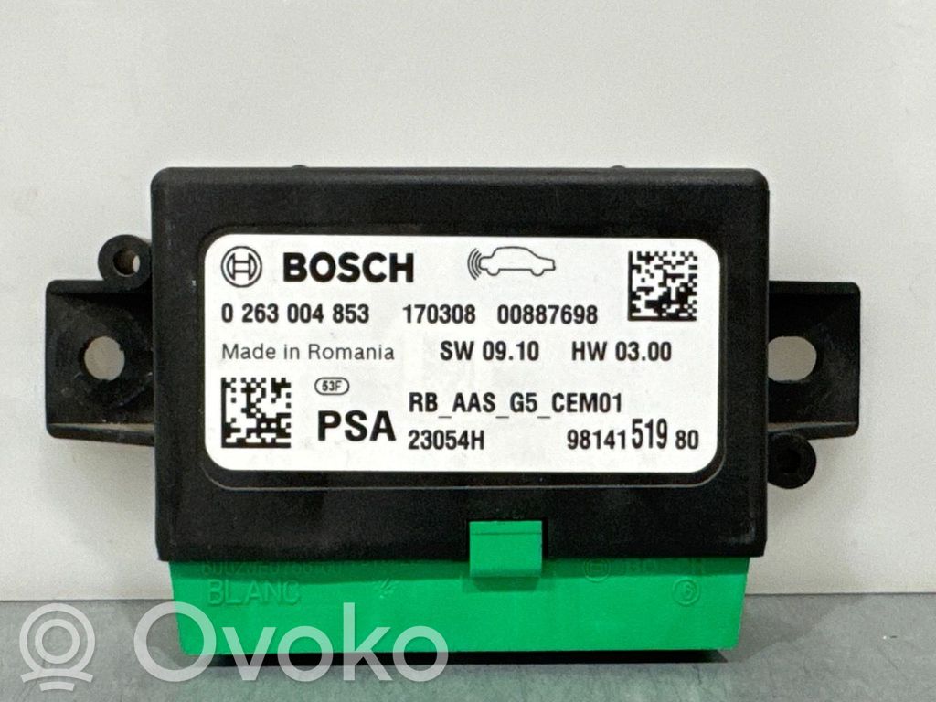 Peugeot 2008 I Unitate/modul de comandă parcare PDC 