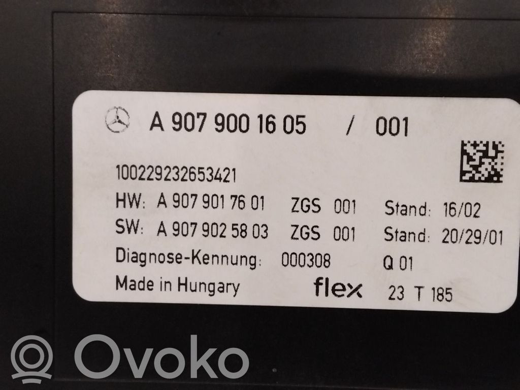 Mercedes-Benz Sprinter W906 Autres unités de commande / modules
