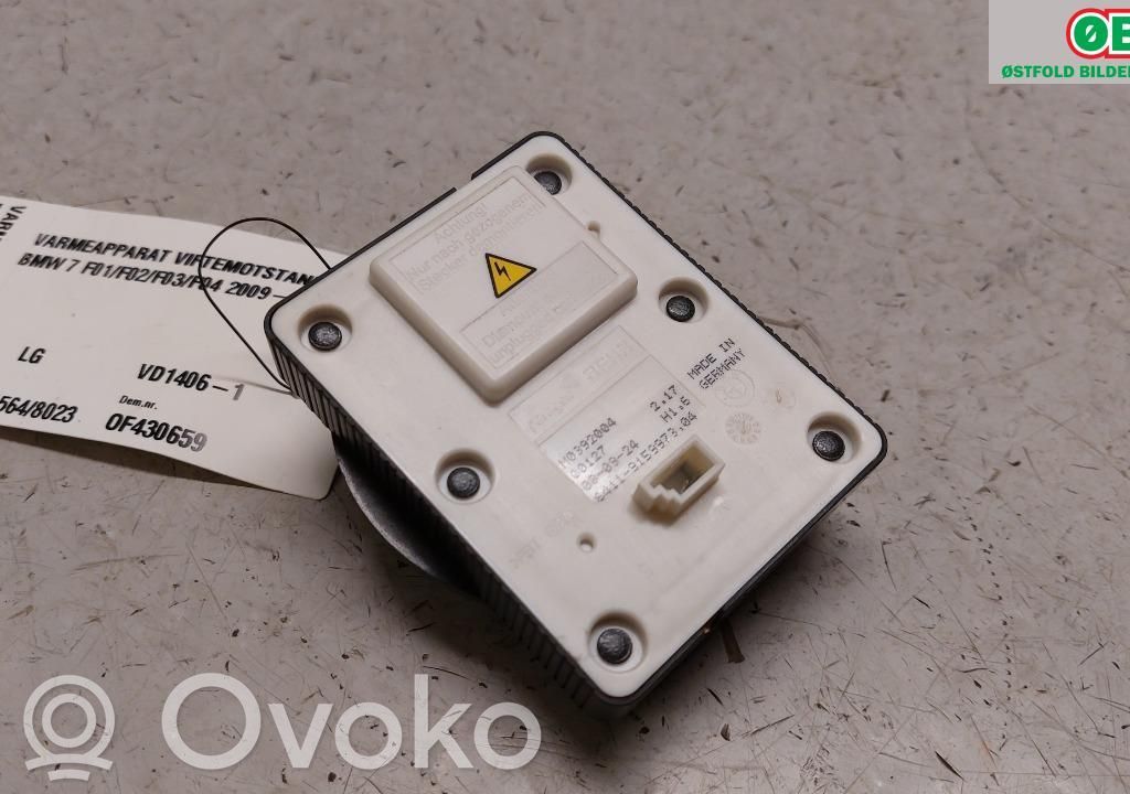 BMW 7 F01 F02 F03 F04 Motorino ventola riscaldamento/resistenza ventola 
