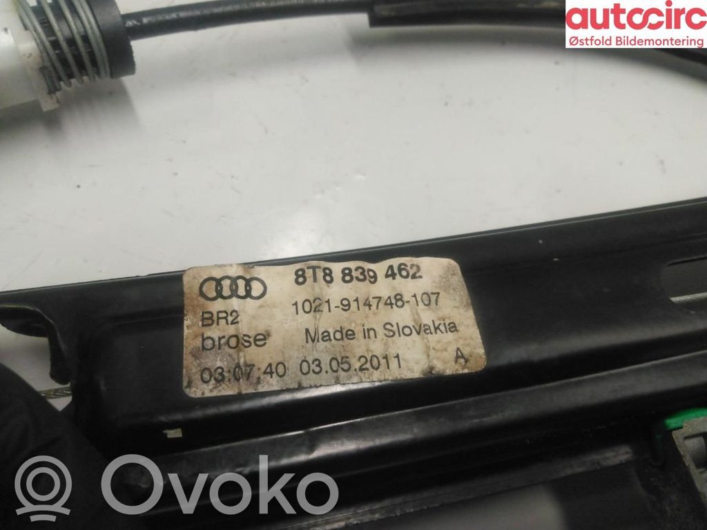 Audi A5 8T 8F Macara electrică geam ușă față 