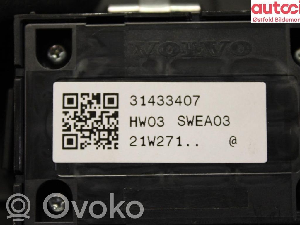 Electric window control switch   31433407,31433407