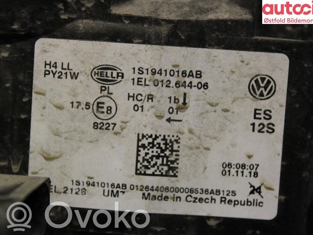 Volkswagen Up Phare frontale 