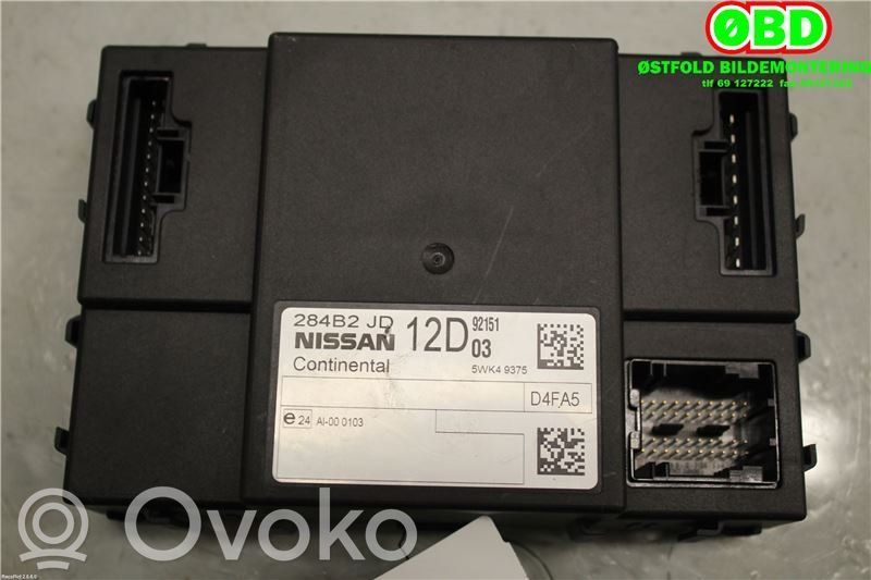 Nissan Qashqai Modul de control caroserie central 