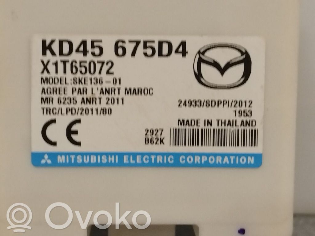 Keyless (KESSY) go control unit/module   KD45675D4A,KD45675D4,KD45675D4,KD45675D4,KD45675D4A